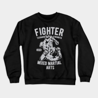 Mixed Martial Arts Fighter Crewneck Sweatshirt